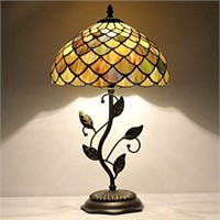 AVIVADIRECT Tiffany Table Lamp Stained Glass Desk