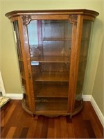 Antique Oak China Cabinet