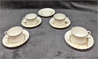 Retired Haviland Ladore Cups & Saucers
