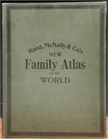 1912 Rand McNally Family Atlas of the World