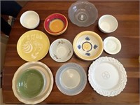 19 Piece Misc Glass Dish Lot