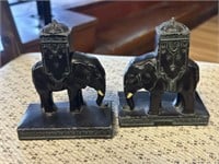 Pair of Vintage Ronson Elephants