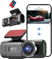 New $140 4K Dual Dashcam For Cars