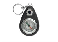 Blade Usa Compass Key Chain With Thermometer
