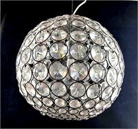 Crystal Hanging Chandelier Faux Crystal Sphere