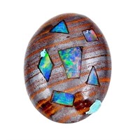 Natural 13.10ct Ethiopian Boulder Opal Gemstone