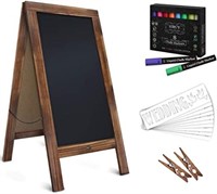 A Frame Chalkboard with Chalk Markers by HBCY