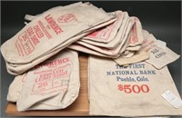 Vintage Pueblo First Bank & Lead Shot Bags (28)