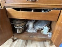 Contents in Bottom of Cabinet