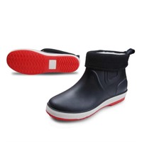 Laple Men's Rubber Waterproof Ankle Boots Size 10