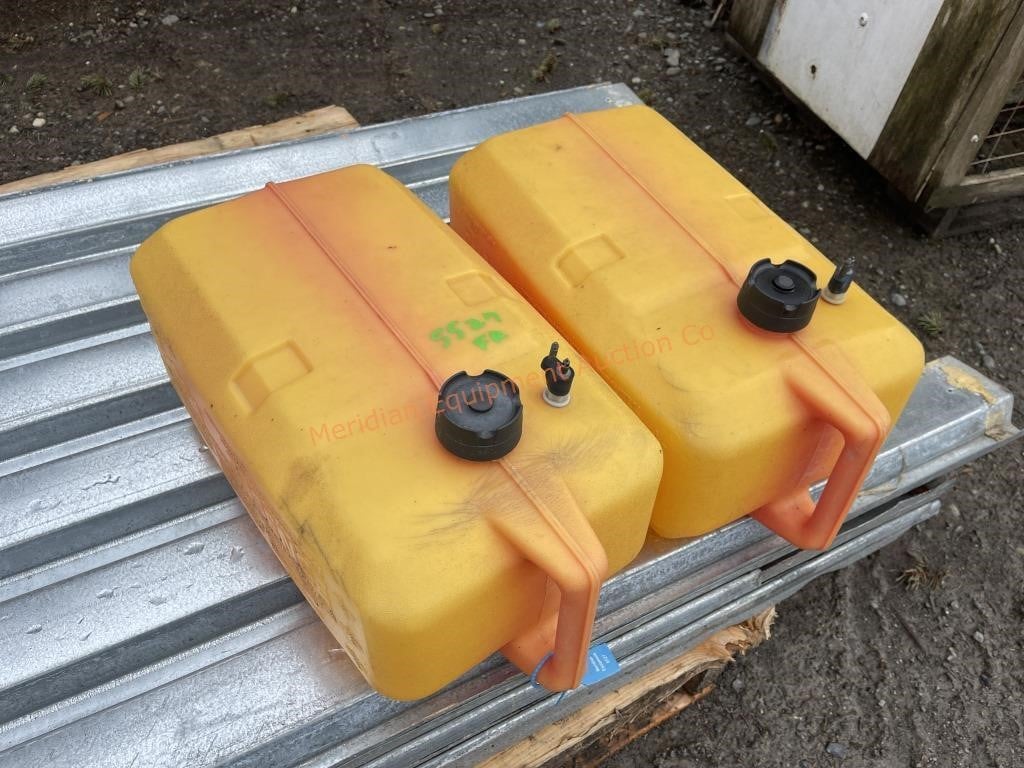 2- Outboard Motor Fuel Tanks