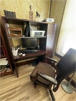 Desk, Chair and Computer Equipment