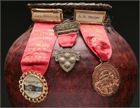 Colorado Odd Fellows Grand Lodge Medals (3)