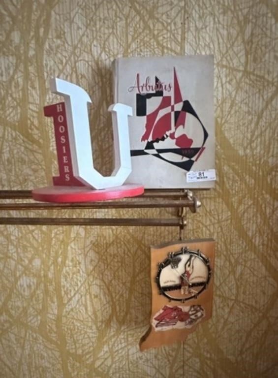 IU Clock and Yearbook