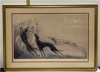 Louis Icart Etching 1929 - French - Framed