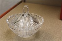 Crystal Bowl with Lid