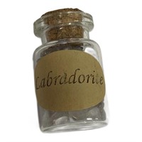 Natural Labradorite Mixed Chips Bottle