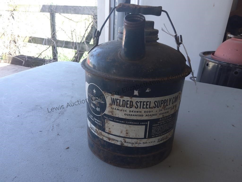 Eagle 61 oil can or gas can