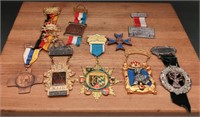 Vintage German Walking & Hiking Medals