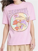 NEW Women's Grateful Mushroom Oversized Short