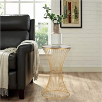 Homebeez Round Side Table Small End Table Coffee