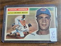 1956 Topps Chuck Harmon 308