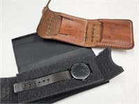 Outcarb Watch & Leather Case
