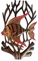 Carved Fish Wall Art
