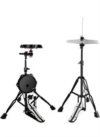 RANMING Practice Drum Pad Stand Kit,Silent Drum