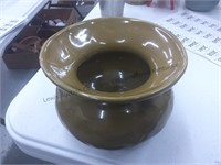 Pottery spittoon