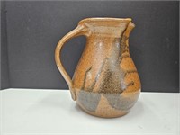 Pottery Water Pitcher See Makers Mark