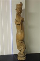 A Polynesian? Wooden Statue