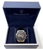 Mens Maserati Rose Gold Watch