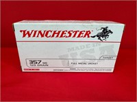 Box of 50 Winchester 357 Sig 125 Gr FMJ Ammo