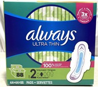 Always Pads *one Package Opened