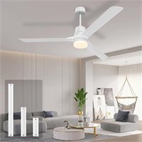 alescu Ceiling Fans with Lights,60" Indoor and