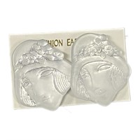 Unique Frosted Face Fashion Earrings