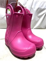 Crocs Kids Rain Boots Size 8