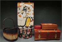 Jewelry Boxes, Hat Boxes, Decorative Boxes + (8)