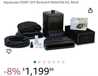 Aquascape 83001 DIY Backyard Waterfall Kit