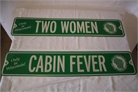 2 New Glarus Signs