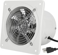 $110 Exhaust Fan with Plug, 10 inch