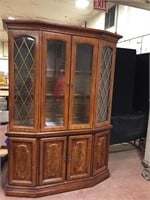 China Cabinet 53"x17" and 76" tall