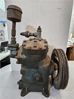 2 Cylinder Cast Iron Compressor Pump Works