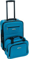 Rockland Fashion Softside Upright Luggage Set, Exp