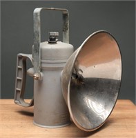 Vintage Justrite Carbide Miners Lamp