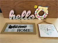 Sign Decor Lot