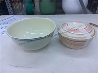 Two vintage bowls see photos