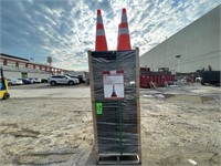 Brand New Lot of 250 Safety Highway Cones (NY603)