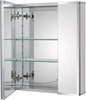 Fundin Aluminum Bathroom Medicine Cabinet with wit